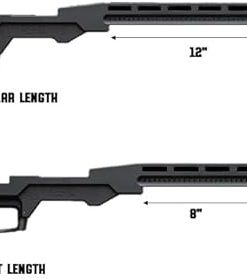 RS-C Ambidextrous Aluminum Chassis for Remington Model 700 Actions, Short Actions, 700 SA Chassis, Made in USA 2