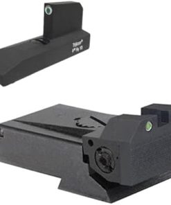 Ruger MKII, MKIII & MKIV Adjustable Target Rear Tritium Night Sight Set w/Beveled 960-995 2