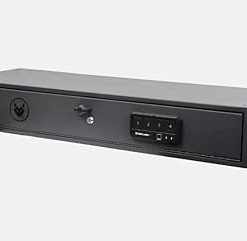 Fast Box Model 40 with Biometric Keypad – The Fast Box™ Model 40 Gun Safe is designed to deliver fast access to your firearms from under your bed, closet, RV or pickup truck. 2