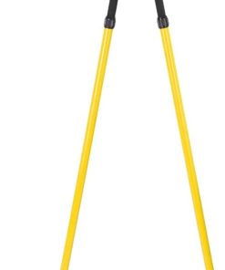 Surveying Bipod Aluminum Stand with Telescopic Struts – Adjustable Height, 5.9FT/1.8M Extended Length – with Carry Bag and Inner Box