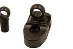XS Sight Systems Lever Rail Ghost Rifle Scope Ring WS, Henry 45-70, Dovetailed FS, Black, HN-0002-5