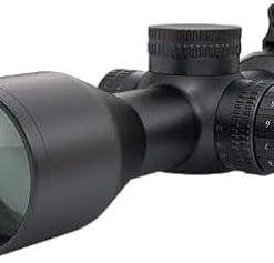 GPO German Precision Optics CENTURI 3-12x44i Super Compact Riflescope, Long Range Rifle Scope with G4i Micro-Dot Illuminated Reticle for Precise Targeting, Designed for Compact Rifles (RC420)
