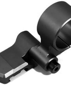 T2 Low Mount & Low Magnifier Rings Mount Combo，Side Flip Red Dot Magnifier Scope Mount Base Adapter，0.9″ Optic Centerline Hieght 30mm Rings Tube，90-180 Degrees Rotate，Fits For 20mm Rail，CNC Aluminium