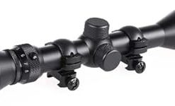 Sharpshooter 4-12×40 Adjustable Objective Scope & Ring Combo 2