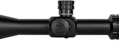 Optics Genesis 6-24×50 FFP MIL, Illuminated 1/10 MIL Reticle, Zero Stop and Parallax with 30mm Picatinny Rings
