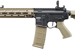 Lancer Tactical Nitro 10″ MLOCK Proline Series M4 Airsoft Rifle with Delta Stock (Color: Two-Tone)