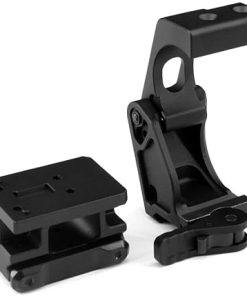 Flip Up FTC Magnifier Scope QD Mount & Red Dot Sight Riser Mount Combo，2.26″ Optical Centerline Height，Compatible with AEMS Red Dot Sight & Holosun HM3X Magnifier Etc，for Standard 20mm Rail Mounting 2