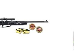 Daisy 880 Powerline Air Rifle Kit (includes 500 pellets, 750 BBS) with Air Venturi 2,500 Zinc-Plated Steel BBS