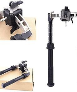 V10 Multifunctional Tactical Stand Adjustable Left and Right Swing Rotating Telescopic Tripod 20mm Quick Release Hunting Bipod 2