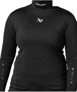 Bauer Hockey Neck Protect Long Sleeve Shirt, Womens