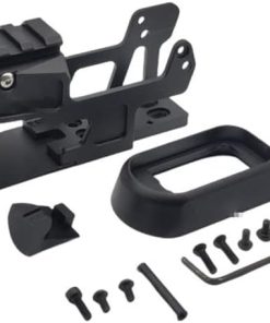 Flared Scope Mount Base, Modular Scope Mount for RMR SRO MRO T1 H1 T2 Red Dot Sight, Fit Glock17/22 Pistol, Black 2