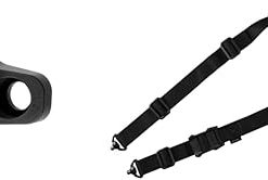 Magpul Industries Sling Attachment Fits M-LOK, Black, 1 MS1 QDM Two Point Rifle Sling, Black 2