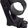 HY Mount Red Dot Picatinny Riser Mount & FTC QD Flip Up Magnifier Scope Mount with 30mm Ring Set, for Laser & 558 etc Holographic Sight & 3XMAG, 3X-C Magnifier etc, 2.91” Optical Centerline Height,BK