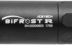 ACETECH Airsoft Pistol/Riffle RGB Tracer Unit Bifrost R 14mm CCW Negative Thread with M14- to M11+ Adaptor Glow in The Dark Green/Red BB LED Rainbow Lighting Effect