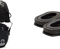Walker’s Razor Quad Electronic Bluetooth Muff-Black,Black and Walker’s Game Ear Gel Filled Ear Pad, Multi