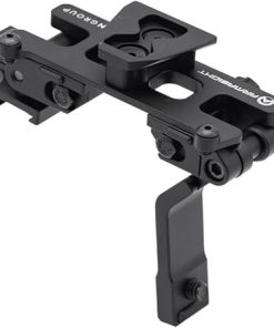 by Rayvn Group All-Aluminum Modular Bridge Mount, Rail System with 2 Pods (Black) 2
