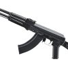 Licensed Lancer Tactical x Kalashnikov KR-103 USA SBR Airsoft AK74 AEG Rifle with Folding Stock – Includes Airsoft Speed Loader (Black)