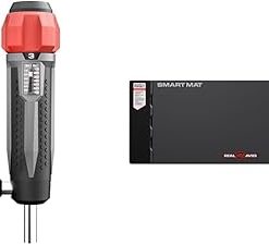 Real Avid Gunsmithing Torque Wrench Kit with 12 Bits, Gun Cleaning Mat with Parts Tray | 43″ x 16″ Premium Rifle & Shotgun Maintenance