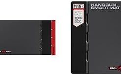 Real Avid Universal Smart Mat – 43×16”, Large Gun Cleaning Mat with Integrated Red Parts Tray, Gun Oil Resistant & Gun Cleaning Mat for Handguns with Magnetic Organizer Parts Tray;