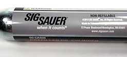 90 Gram CO2 Cylinders (AC-90-2) Compatible with SIG SAUER AIRGUNS Pack of Two (2) 2