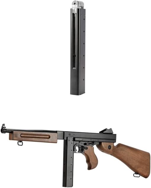 Umarex Legends M1A1 Blowback Automatic .177 Caliber BB Gun Air Rifle, Spare 30-Shot Magazine - Image 2