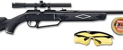 Daisy 880 Powerline Air Rifle Kit (includes 500 pellets, 750 BBS) with Air Venturi 2,500 Zinc-Plated Steel BBS 2