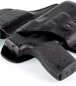 Urban Carry LockLeather OWB with Magazine Combo, Premium Hybrid, Conceal/Open Carry, Integrated Retention Clip, Ambidextrous Magazine Design, Secure Access 2