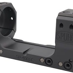 Spuhr 34mm Picatinny Rifle Scope Mount, 1.18 in, 0 MOA, Black, SP-4001C