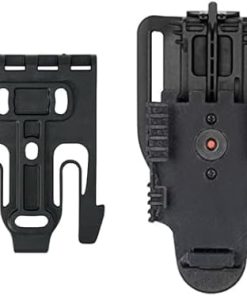 Bundle of Safariland QLS19 Quick Duty Holster Locking Fork System and QLS Belt Loop for 2” Belt Loops 2