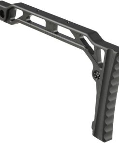 ZION ARMS-Atlas Custom Works SS-8R Aluminum Fixed Stock for 1913 Picatinny Stock Mount Rail (Color: Black) 2