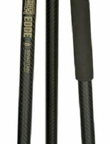 Primos Hunting Edge Carbon Fiber Tripod Shooting Stick with Magnaswitch, Lightweight and Adjustable Hunting Shooting Support with 360° Panning in Dark Earth