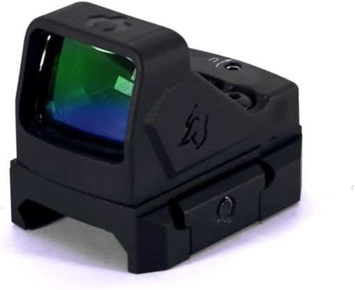 Viridian RFX, Green Dot Reflex Sights, 3 MOA Dot, Shield RMSc, Docter and RMR Mountings, Includes Picatinny Mount