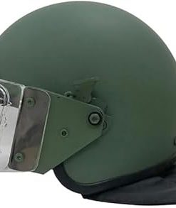 Tactical Russian ZSH-1-2M Helmet with Acrylic Visor, Russian Style Military Helmet Tactical Prop for Airsoft 2