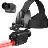 4-in-1 3-9x32EG Red/Green Dot Illuminated Rangefinder Scope, Red Green Dot Sight, Green Laser with Riser Mount fit 20mm Rail 4