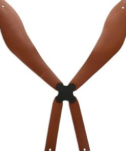 VHS4-226R VHS 4.0 Leather Vertical Shoulder System Compatible with Glock 19 with/Without Red Dot, Ambidextrous, Tan Finish 2