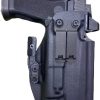 Holster Low Ride Fits Ruger MK Series Ambidextrous Gun Belts, Black (Improved/Black) 3