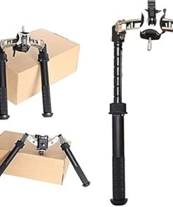 V10 Multifunctional Tactical Stand Adjustable Left and Right Swing Rotating Telescopic Tripod 20mm Quick Release Hunting Bipod