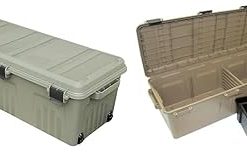 MTM TRC39 – Tactical Rifle Crate, Water-Resistant o-Ring Sealed, Four Strong snap & MGC – The Mule Mobile Gear Crate, Water-Resistant, Stackable, Holds 75lbs of Gear, USA Made