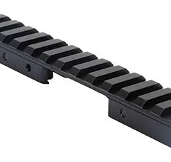 Warne CZ 452/455 11mm Picatinny Rail Adapter, 15MOA, Black, 7755M 2