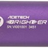 ACETECH Airsoft Pistol/Riffle Tracer Unit Brighter C 14mm CCW Negative Thread with M14 to M11+ Adaptor Glow in The Dark Green/Gel BB LED Beam Lighting Effect