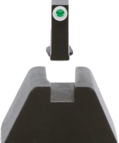 AMERIGLO Optic Compatible Sight Set for Glock – 5XL Tall Green Tritium White Outline .407″ Front, Flat Black .507″ Rear 2