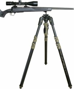 Primos Hunting Trigger Stick Apex Carbon Fiber Tripod Shooting Stick with MagnaSwitch, Lightweight and Adjustable Hunting Shooting Support with 360° Panning in Coyote Tan 2