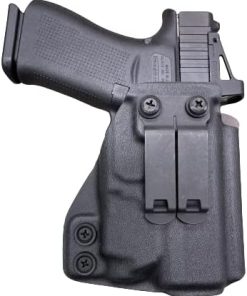 TR Holsters Black Kydex IWB Holster Compatible with Glock 43X MOS Surefire XSC