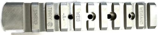 Weigand Scope Mount Compatible with Smith & Wesson X Frame Weig-a-tinny Silver - Image 2