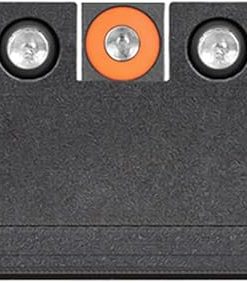 Night Fision Suppressor Height Tritium Night Sight Set for Sig P320/P365 – Orange Front Ring, Black Rear Rings