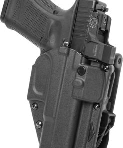 Alien Gear Rapid Force Level 2 OWB Holster – Locking Belt Slide – Sig P365/Sig P365X (No-Optic)/Sig P365 SAS – Matte Black – Right Hand – No Light and Optic Compatible