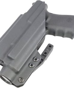FDO Industries IWB Kydex Holster Compatible with Glock 19 23 32 w/TLR1 -Discreet Carry Concepts 1.5″ Metal Monoblock Gear Clip – The Paladin Series – Made in USA 2