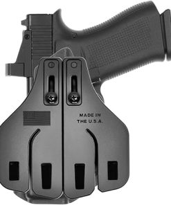 Tulster OWB Range+ Kydex Paddle Holster in Right Hand fits: Glock 43 / 43X | Optic Cut Outside The Waistband Open Carry 2