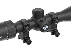 Vector Optics Matiz 3-9×40 Second Focal Plane, 1 Inch Tube, Capped Adjustment Compact Riflescope, Fully Multi-Coated, Edge-to-Edge Image, 4″ Eye Relief Fit for Hunting, Sporting & Competition