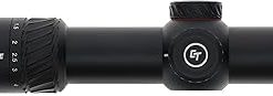 Crimson Trace Hardline Pro LPVO MOA 1-6×24 34mm Tube with Solid Construction and Scope Caps Ideal for Hunting, Shooting, Tactical and Outdoor